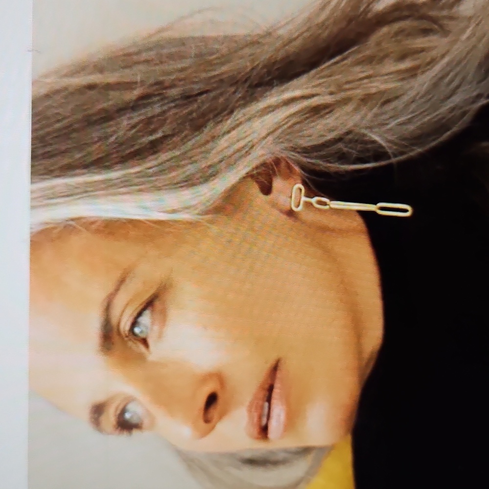 Mulxiply Collaborative Loop Dangle Earrings Brass - image 7